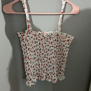 cherry crop top 1XL from shein